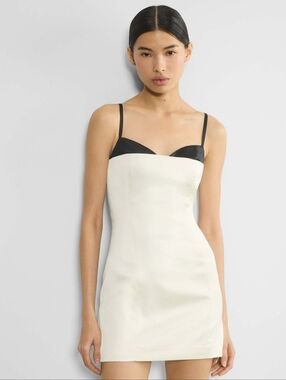 NWT Aritzia HYPNOTIZE Satin and Silk Mini Dress